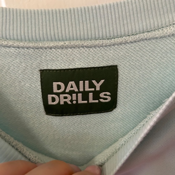 Daily Drills Oversized Crew Sweatshirt - Picture 3 of 7